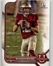 2021-22 Bowman University McKenzie Milton #13 Florida State Seminoles