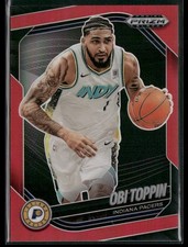 2024-25 Panini Black Obi Toppin #184 Red Prizm /299
