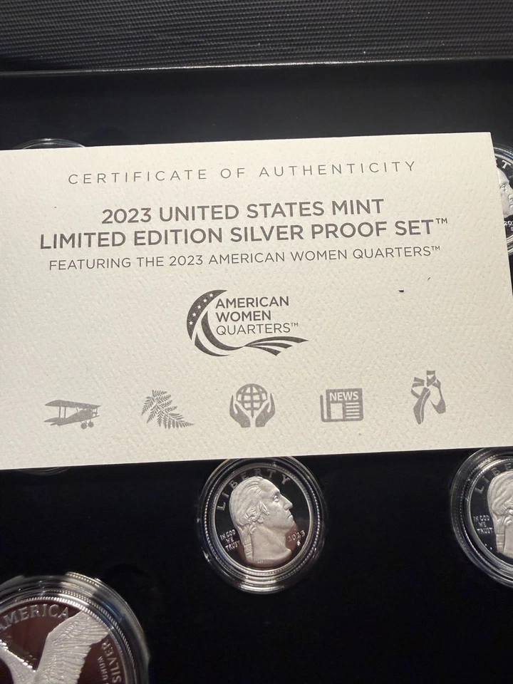 2023 Limited Edition Silver Proof Set - American Eagle Collection - COA - Image 4 of 4