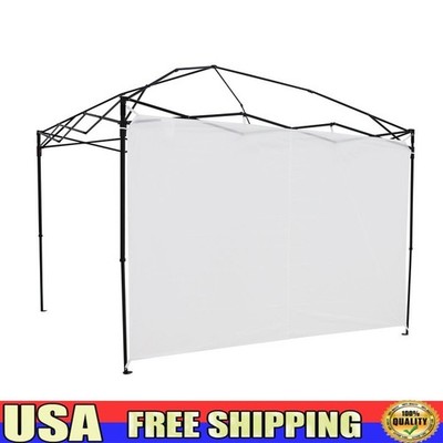 Sun Wall Instant Pop-up Canopy Straight Leg Block Sun Wind Privacy Shade New