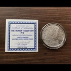 1 oz Proof Silver Mucha Collection #5 Ivy / COA #1603 w/Capsule / Free Shipping!