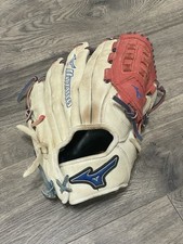 Mizuno GMVP-1200 PSE3 12  White Red Baseball Glove RH Throw Professional Model