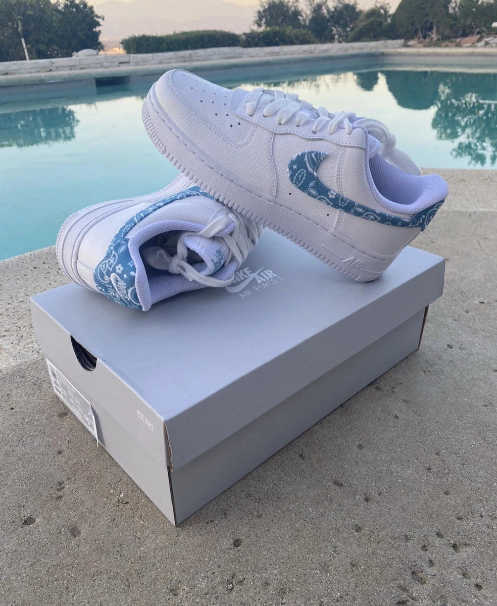 Nike Air Force 1 Low White Paisley W for sale | eBay
