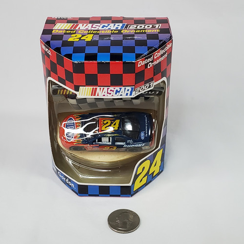 Jeff Gordon #24 2001 Dated Collectible Ornament Winner's Circle