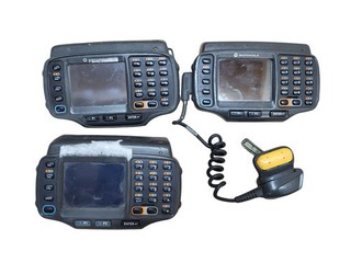 Lot of 3x Motorola Wearable Terminal Computer PDA WT4090 w/ 1x handheld scanner