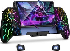 Image of RGB Nintendo Switch Oled Pro Controller Programmable Gamepad Joystic Wireless