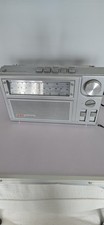 Vintage S&C Starfinder R7005H Portable Radio Silver Retro FM/MW/LW/VHF Working