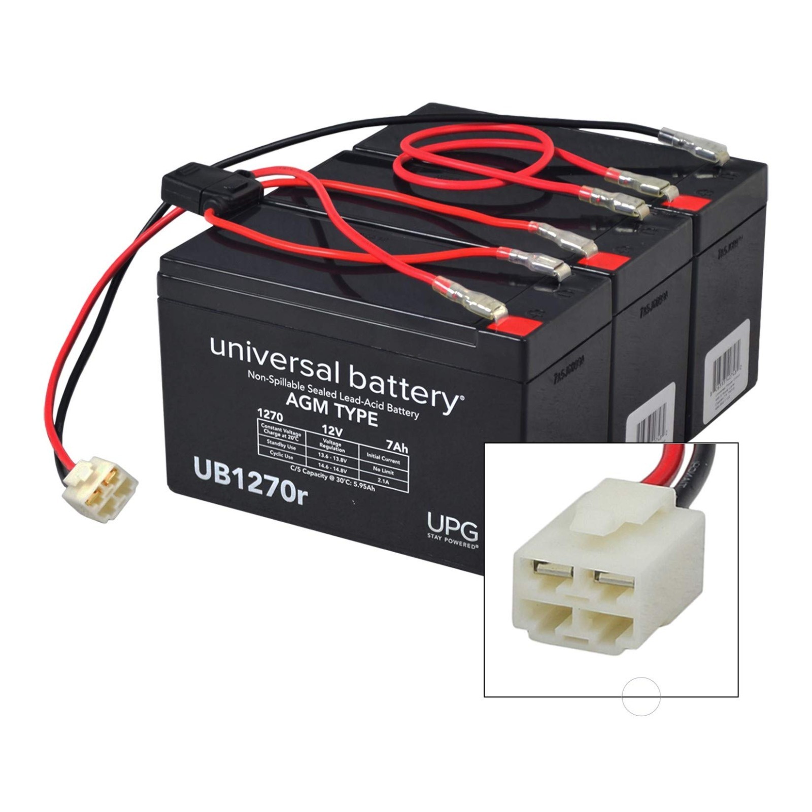 Premium 36 Volt 7 Ah Battery Pack for the Razor EcoSmart Metro Scooter