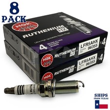 8 Pack NGK Ruthenium HX Spark Plugs 2007-2015 for Nissan Armada V8 5.6L