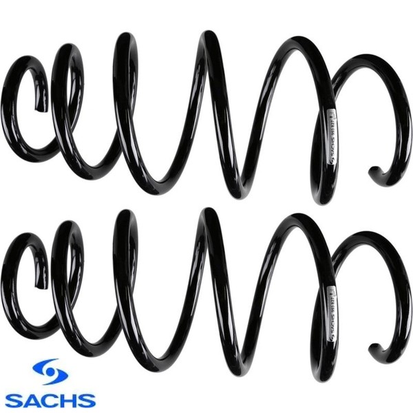 2X Fahrwerksfeder Sachs 993827 2 Federn Satz Federnsatz FüR Opel-image