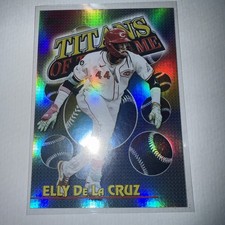 2026 Topps Series 1 Celebration Titans of the Game Elly De la Cruz #TOG-5