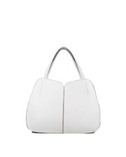 Loristella Borsa a mano grande Irma Bianco/Cuoio