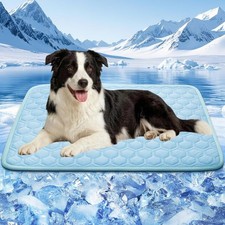 Cooling Mat for Dogs  Cats, Q-Max 0.5 Arc-Chill Fabric Washable Non-Slip Pet...