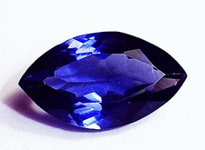 Natural Blue Tanzanite 9.60 Ct Marquise Shape Loose Gemstone Certified