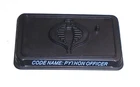 GI Joe Figure Name Plate Display Stand /Base      2008 Cobra Python Officer