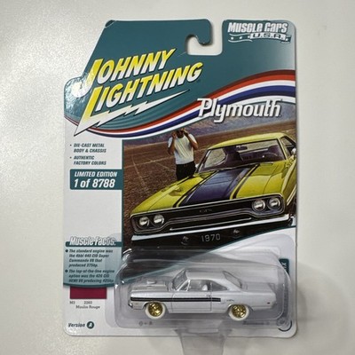 Johnny Lightning White and Gold CHASE 1970 Plymouth GTX | eBay