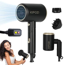 1875 W Professional Ionic Hair Dryer Blow Dryer with Diffuser Hair Fast Drying
