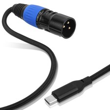 BTFO USB C to XLR Cable, 6.6ft Type C Male Output Stereo 6.6 feet