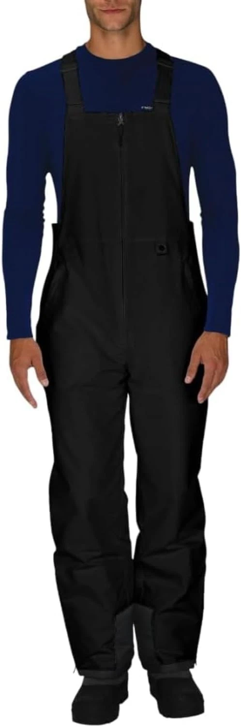 *NEW SEE DETAILS* Arctix Men's Essential Insulated Bib Overalls - Black - Size L