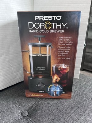 Presto Dorothy Rapid Cold Brew Coffee Brewer 22 Ounces