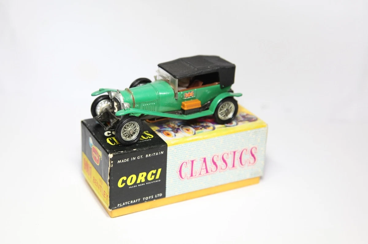 Corgi Bentley 1927 Vehicle Year Vintage Manufacture Diecast Cars