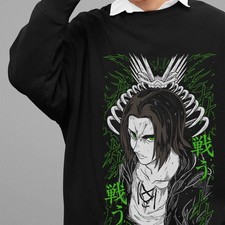 Attack On Titan Sweatshirt Eren Sweater AOt Sweat Mikasa Levi Anime Graphic Pull