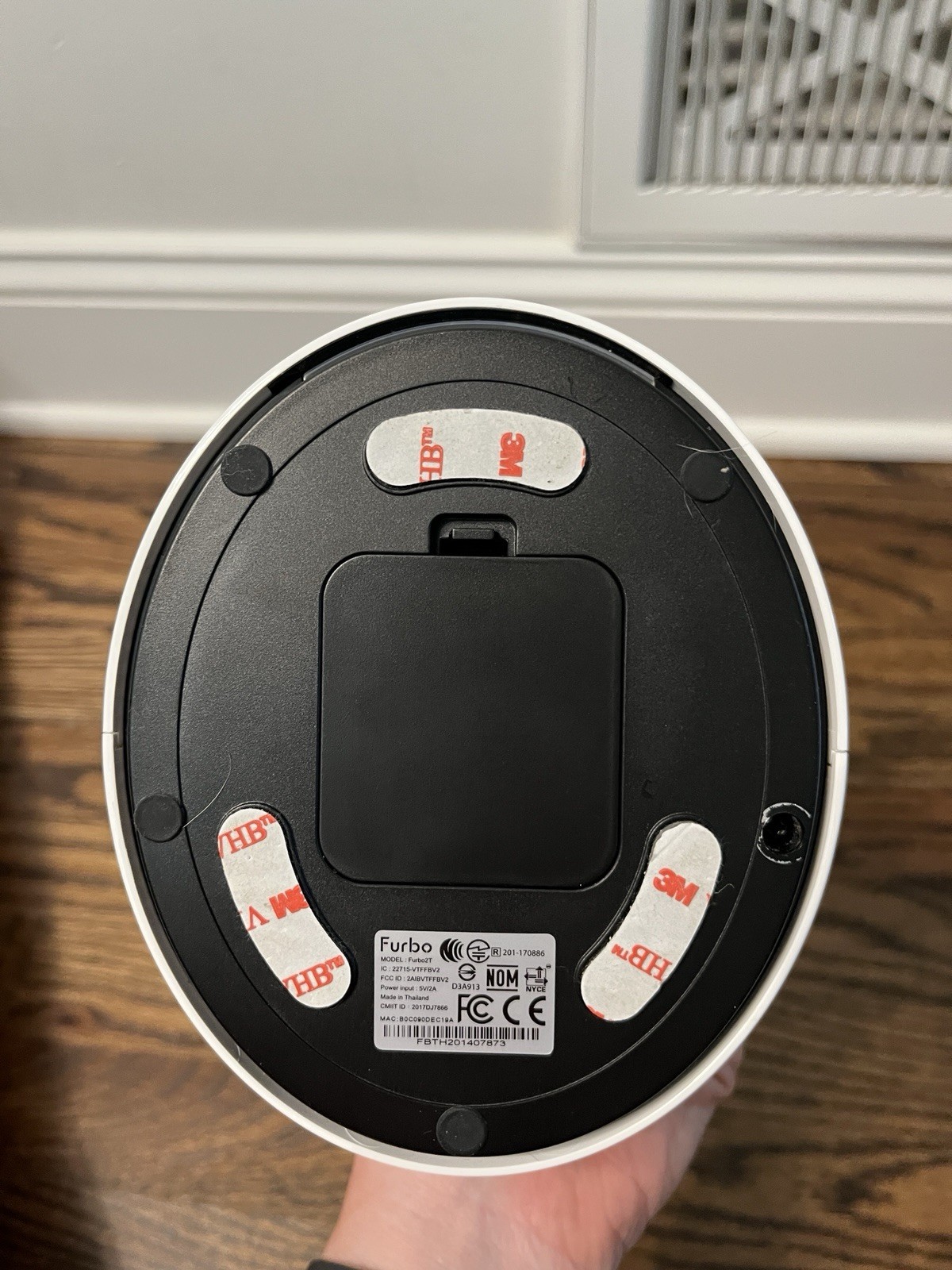 Furbo Dog Camera Treat Tossing Pet Cam - No Cord Furbo2T UNTESTED