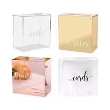 Wedding Card Box with Sign DIY, Large for Wedding, Reception,