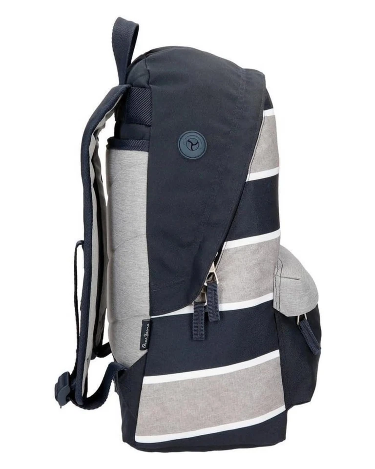 Mochila Pepe Jeans 6212361 casual poliéster multicolorida masculina - Imagem 3 de 4