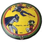 Vintage Polaroid Camera Sign - Photos Superman Batman Gas Pump Porcelain Sign