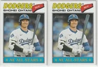 2026 Topps Heritage SHOHEI OHTANI Los Angeles Dodgers (2 CARDS) MVP All-star 290