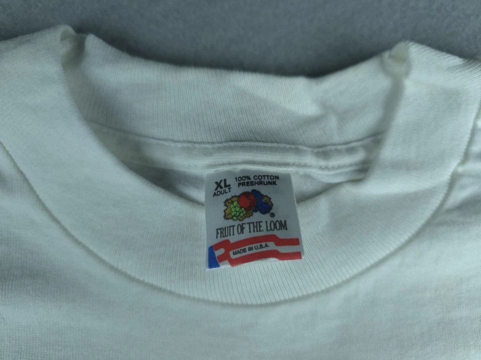 Vintage 90's NBA San Antonio Spurs Basketball Dennis Rodman Caricature XL Rare T - Image 3 of 4