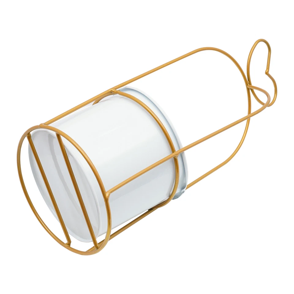 10pcs Modern Metal Geometric Gold Vases Wedding Party Flower Stand Gardens Decor - Image 2 of 4