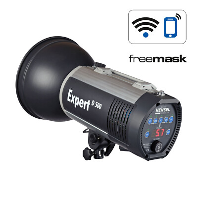 HENSEL Expert D 500 mit Free Mask und WiFi by studio-ausruestung.de