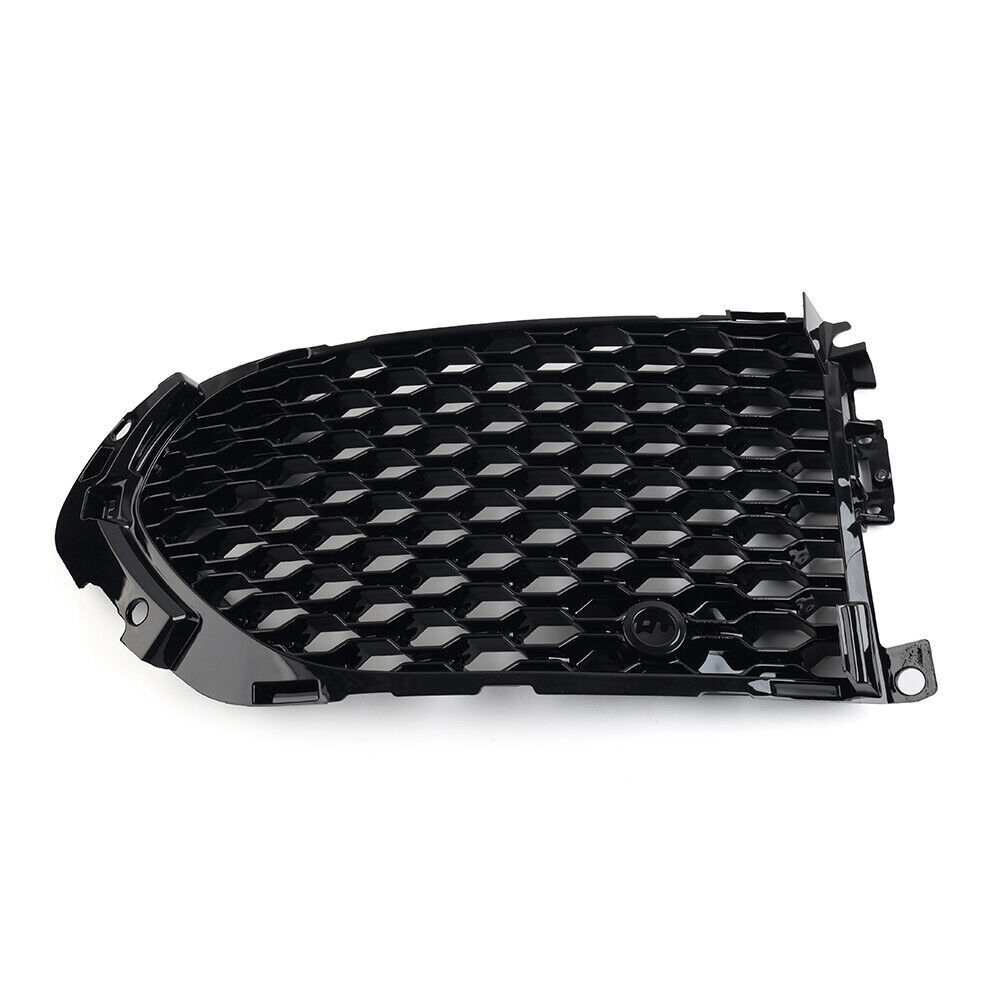 Opened Mesh Front Bumper Fog Light Lamp Grill Grille With PDC Fit Jaguar F-Pace