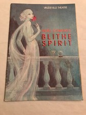 NOEL COWARD - BLITHE SPIRIT 1986 JOANNA LUMLEY, Jane ASHER, at The VAUDEVILLE