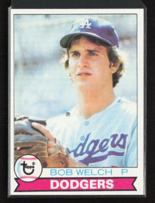 1979 Topps #318 Bob Welch Los Angeles Dodgers Rookie NM