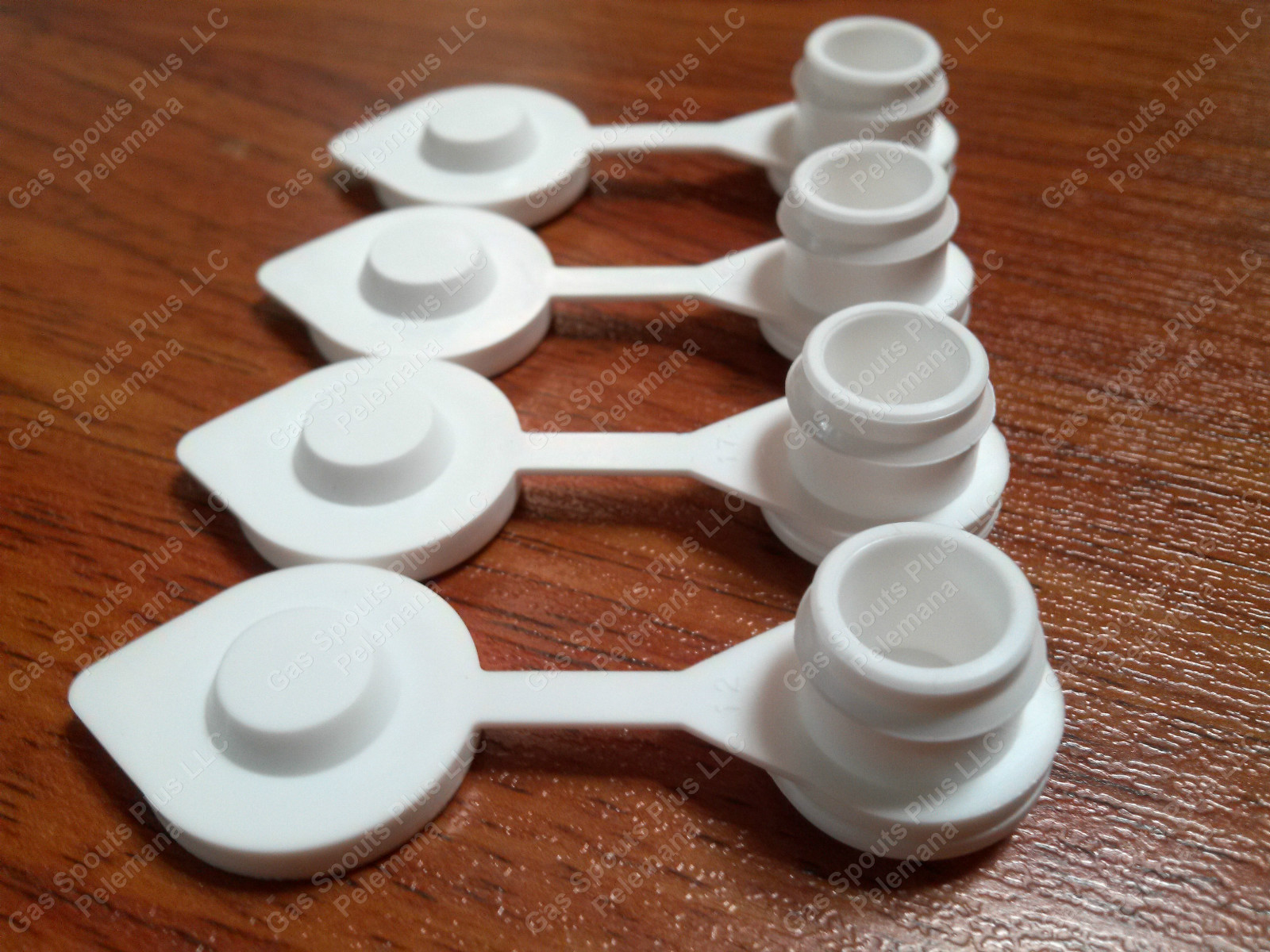 4 New WHITE AIR VENT CAP Midwest Blitz Scepter Wedco Briggs FASTER SMOOTHER POUR