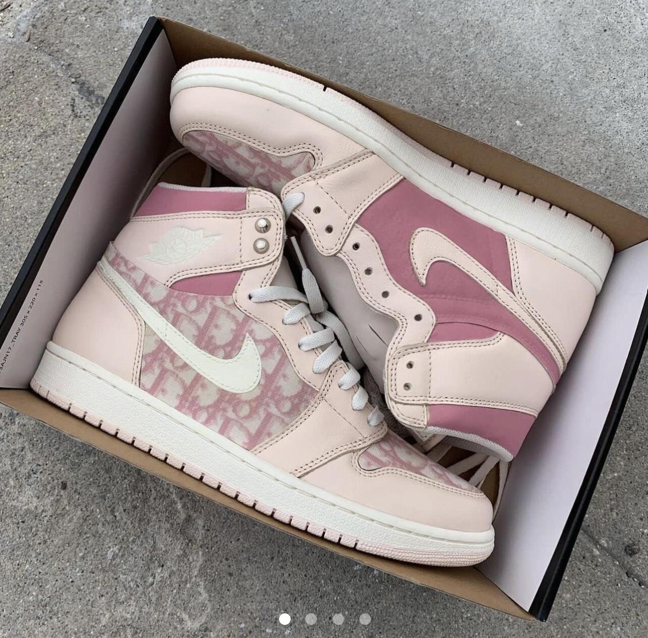 Limited Edition Pink Dior Air Jordan 1 | eBay