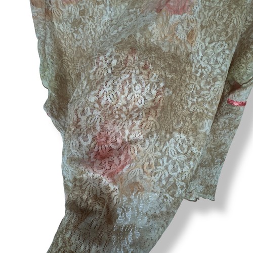 Vintage Y2K 2000s Babydoll Top Womens Size 3X Lace Coquette Romantic Feminine - Picture 11 of 11