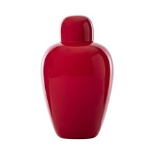 Venini Opachi - Potiche Opachi Rosso Corallo Tobia Scarpa 513.04 Venini - Murano