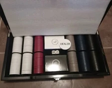 Rare designer HOLT RENFREW poker luxury chips set