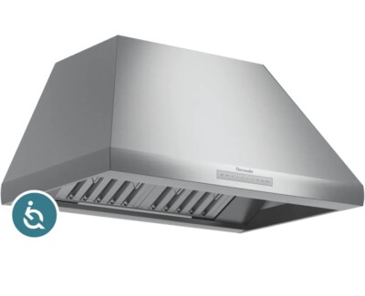 Thermador Professional Pyramid Chimney Wall Hood 36'' Stainless Steel HPCN36WS