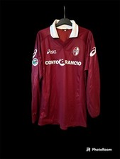Rara maglia Camiseta Maillot Shirt Trikot Torino Toro Asics Calcio Match Worn