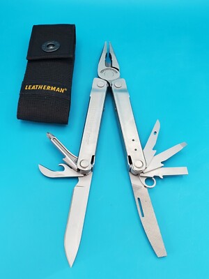 LEATHERMAN Bond Multitool, Stainless Steel Everyday Tool! With Sheath!