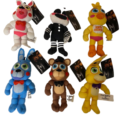 Set of 6 FNAF Plush Toys Animatronics Five Nights at Freddy's 8