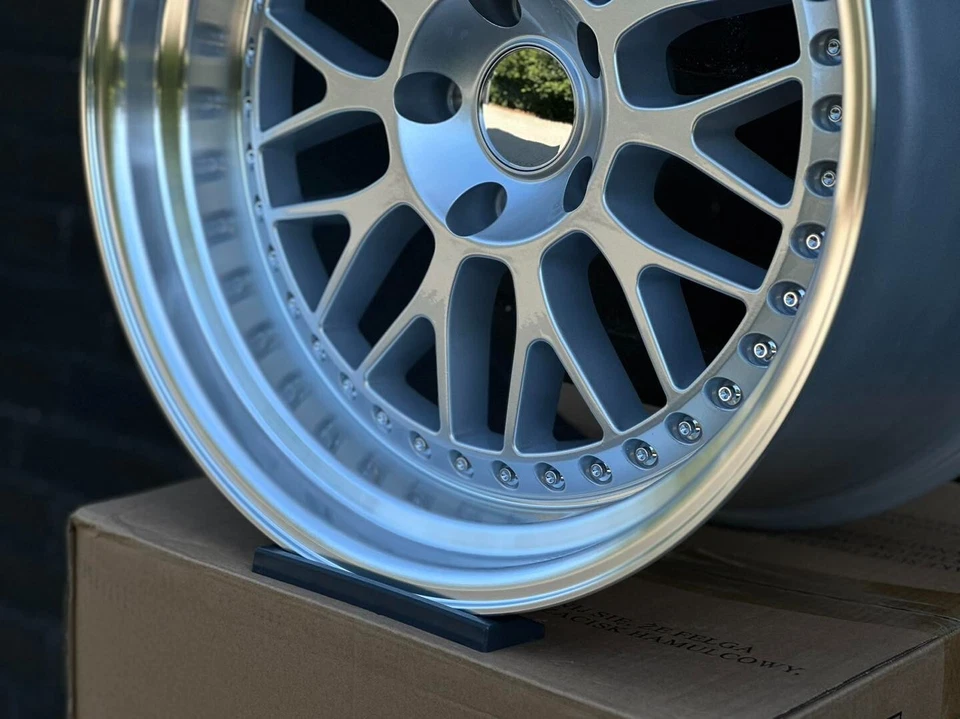 4X jantes alliage 19" style LM à plat profond 9.5J + 11J pour BMW E34 E38 E39... - Photo 4/4