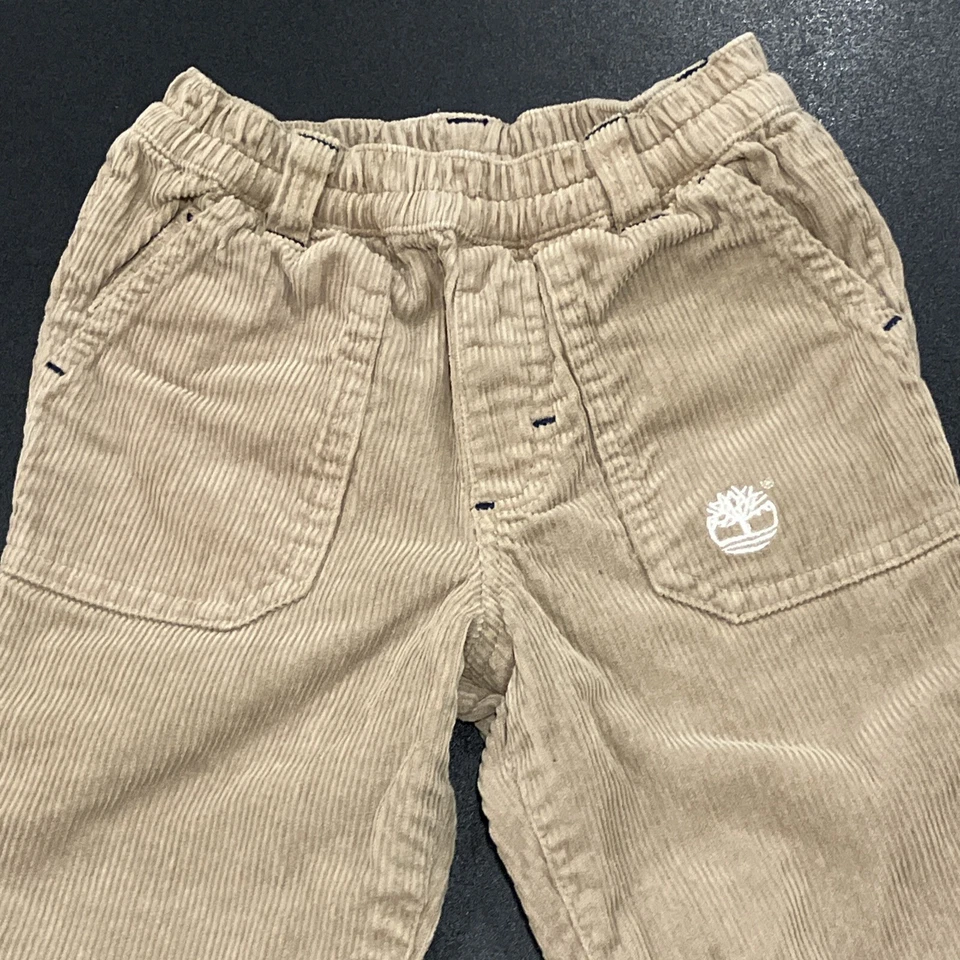Pantalones de Pana Timberland Talla 18 Meses Marrón Tostado Caqui Niño Pequeño Bebé Niños Jóvenes Foto 2 de 4