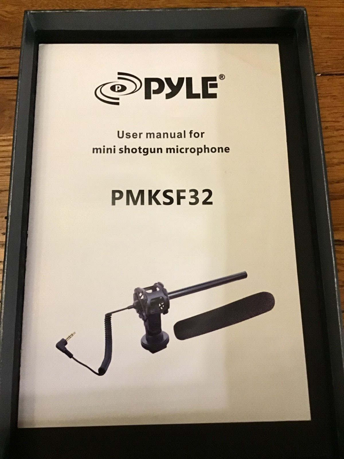 Pyle PMKSF32 Video/Camera Condenser Shotgun Microphone w/3.5mm Connect  HH