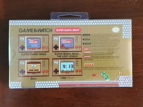 Nintendo Game and Watch Super Mario Bros Handheld In Hand Fast Shipping!!!